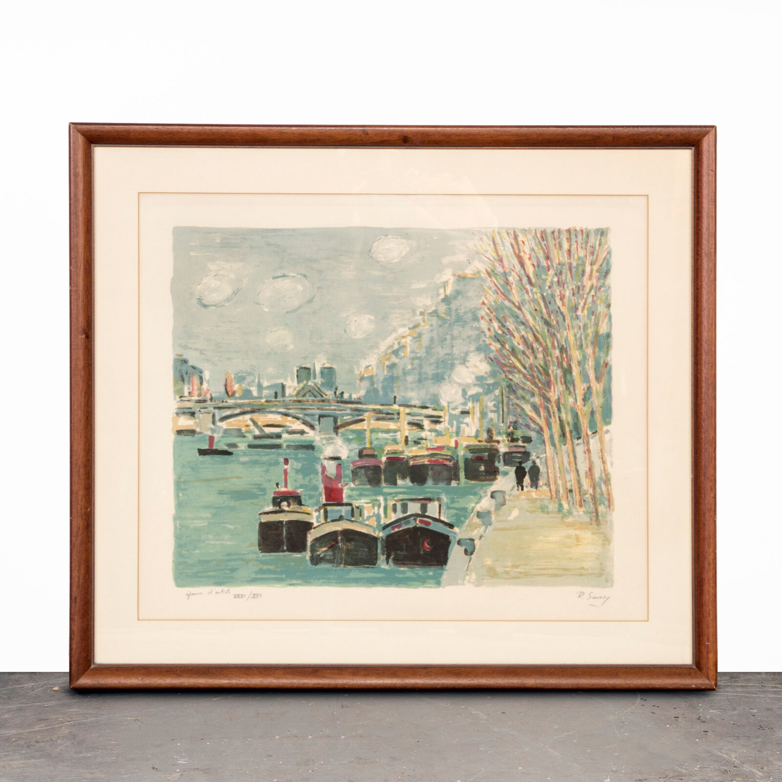 R. Savary | Quay of the Seine