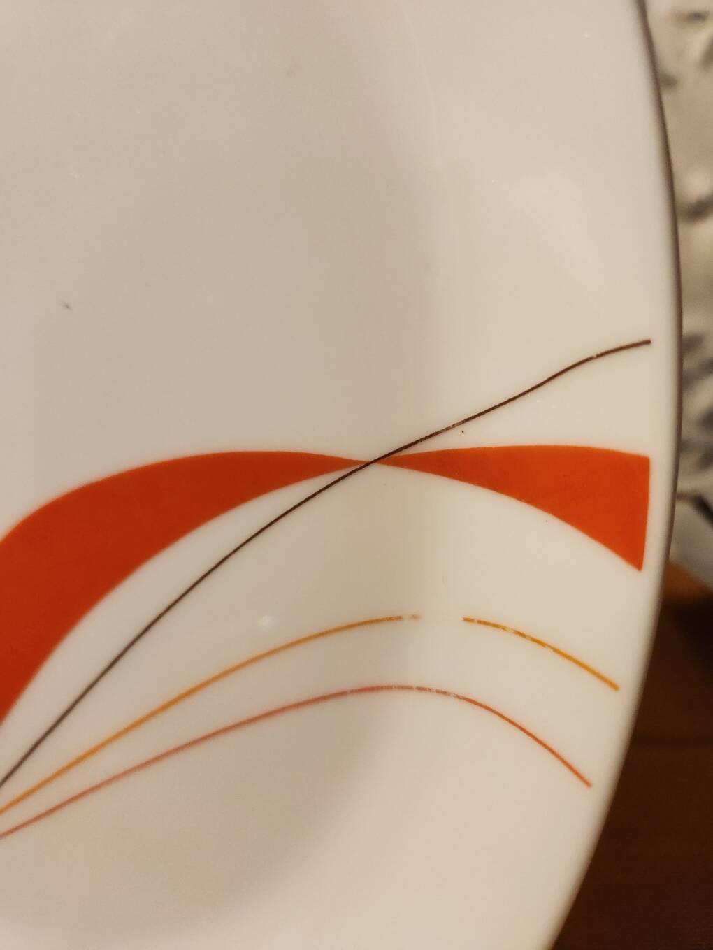 Pair of small oval designer dishes 70 Winterling Marktleuthen Bavaria