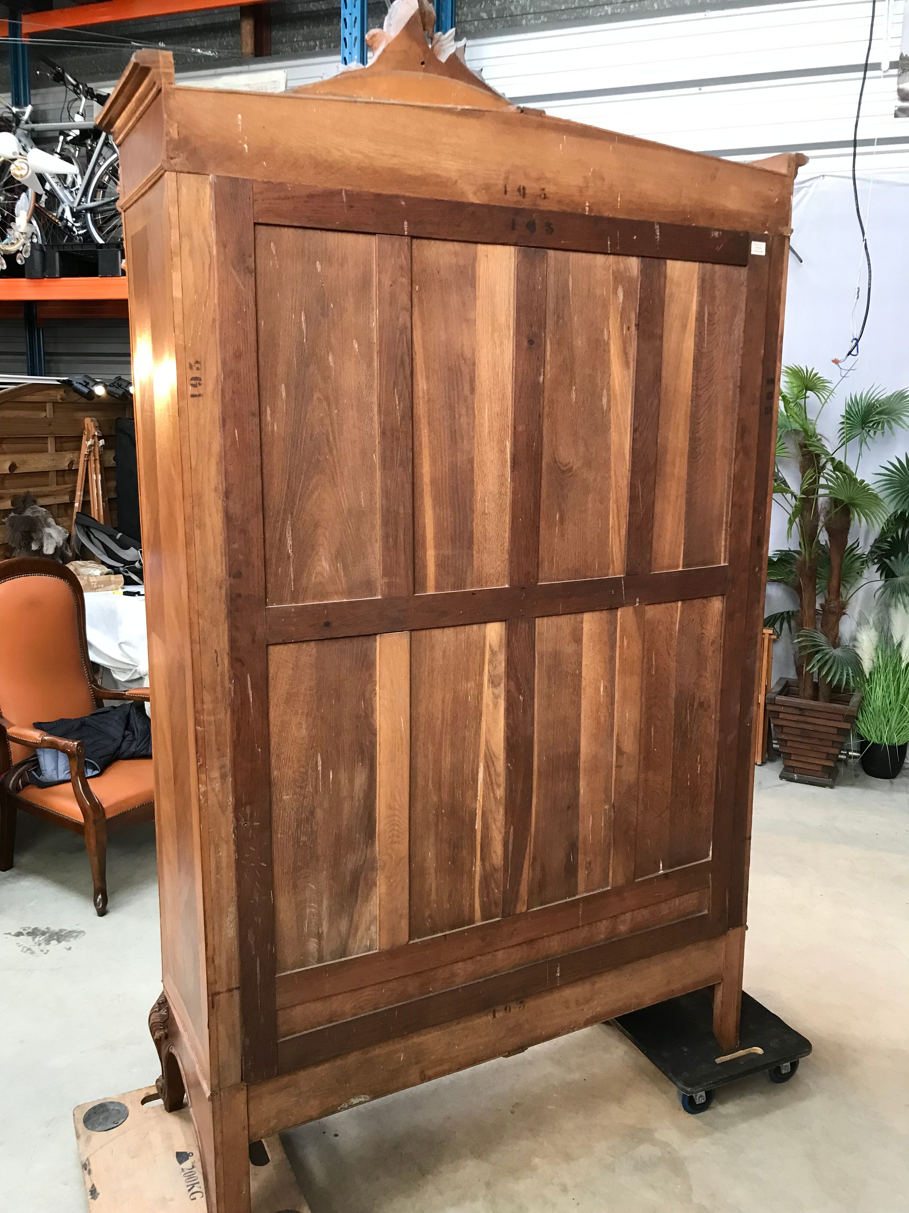 Two-door ice cabinet, louis XV style