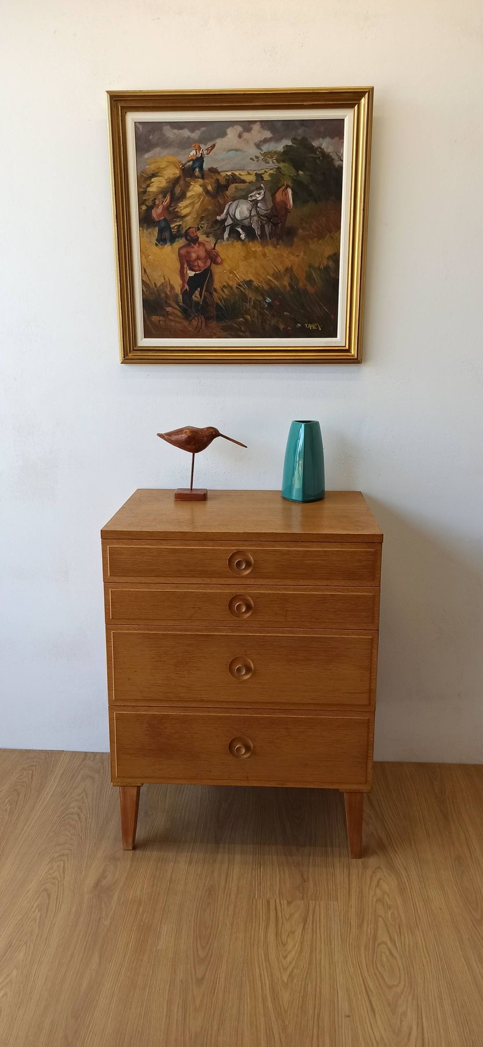 Scandinavian Teak Dresser by Bertil Fridhagen for Bodafors, 1970.