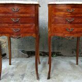 Pair of Louis XV style bedside tables