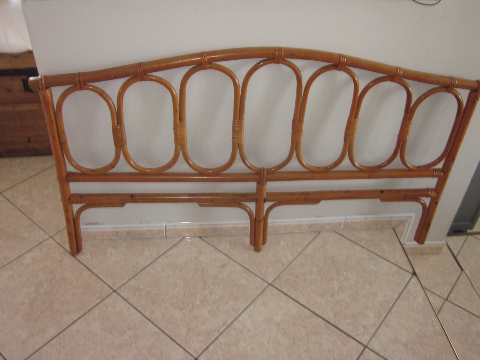 headboard rattan
