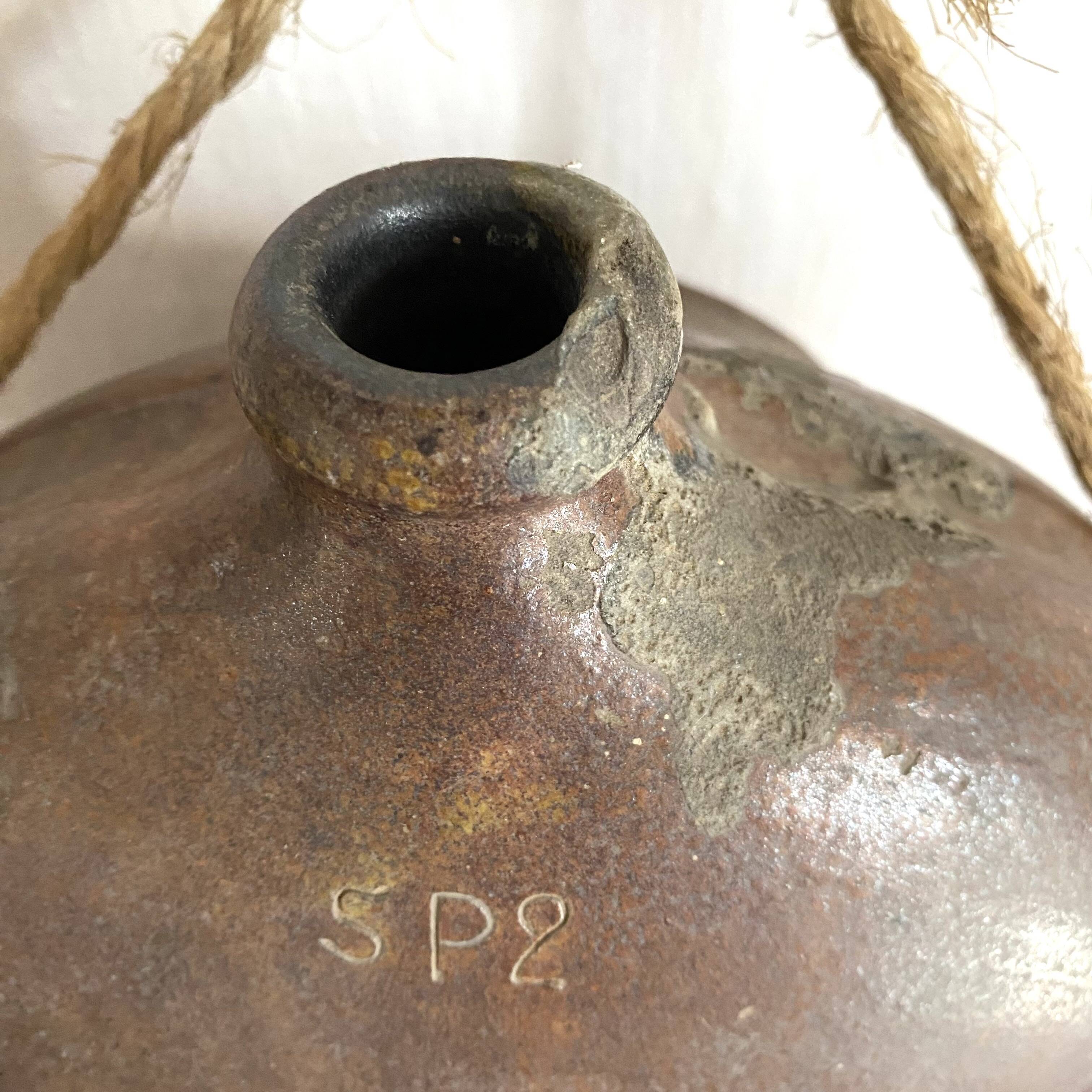 Wall vase, terracotta shepherd's gourd