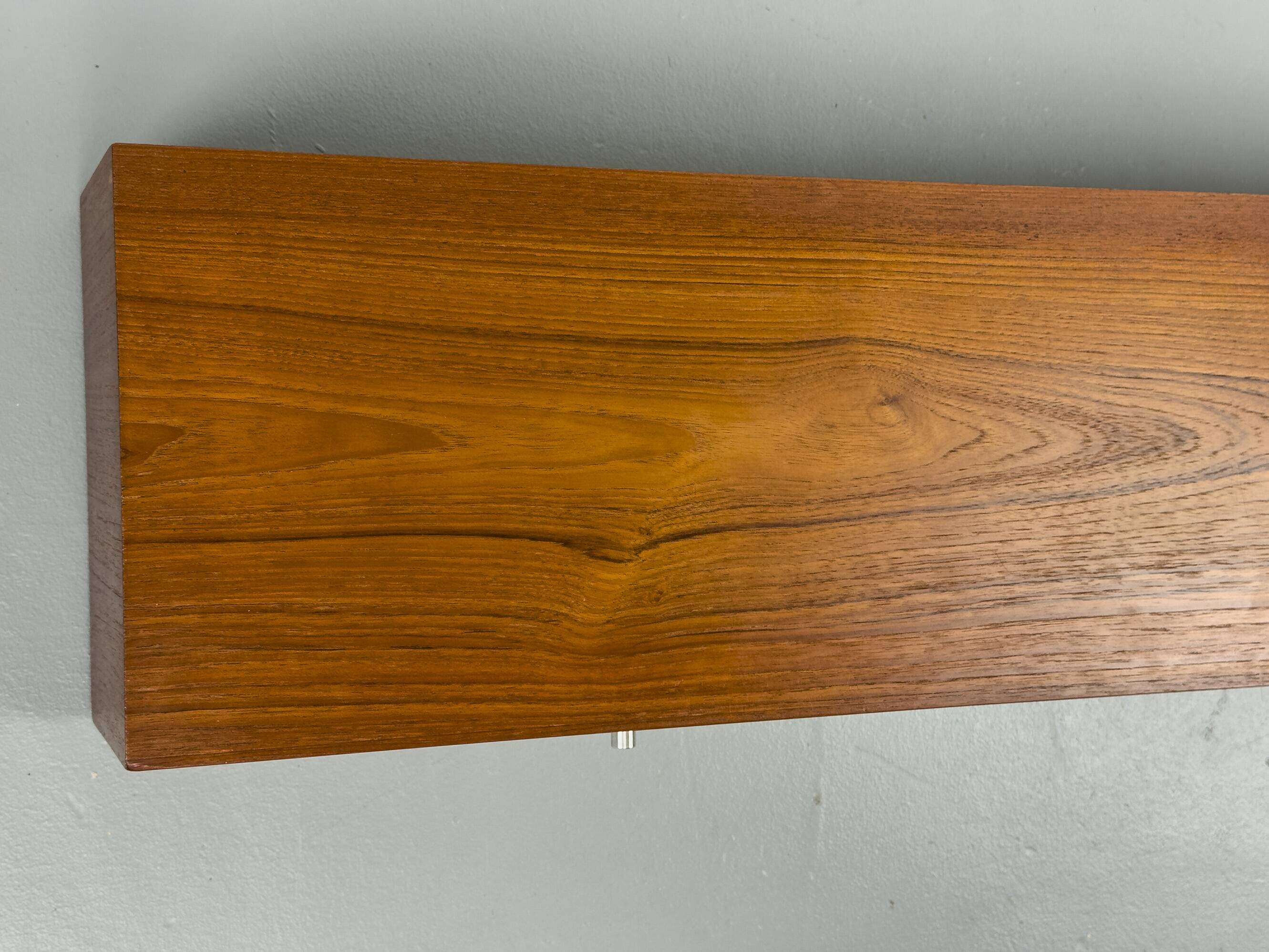 Teak Wall Console No. 132 by Kai Kristiansen for Aksel Kjersgaard, 1960s