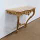 Wall Console in Golden Wood, Louis XV style – Mid 20th century