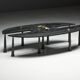 Thomas Serruys iron brutalist coffee table, Belgium, 2019
