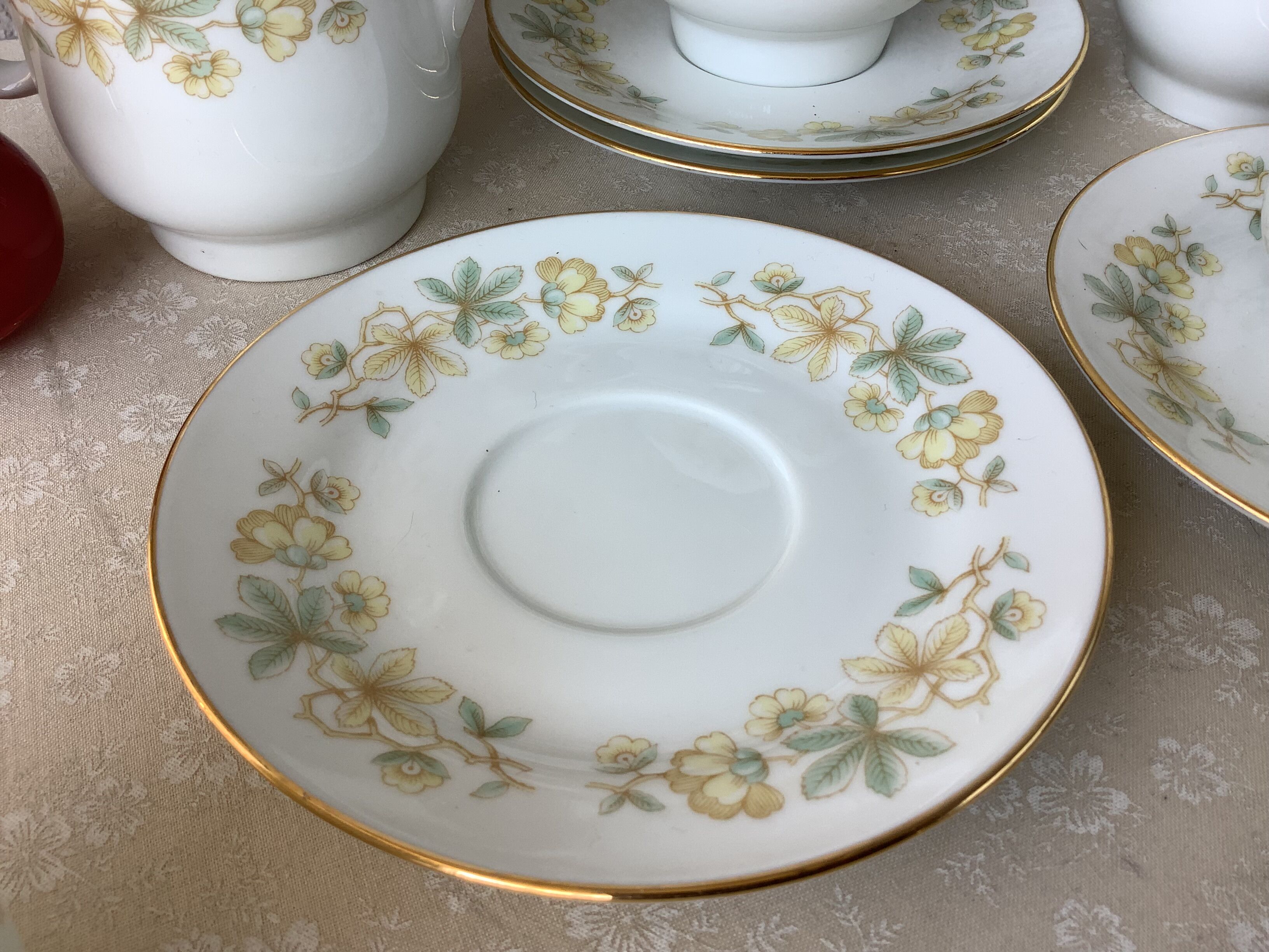 Richard Ginori Italy fine porcelain tea cups