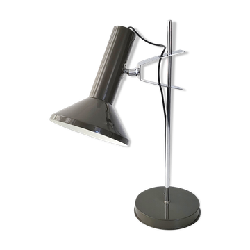 Lampe de table vintage 1970 métal laqué
