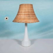 Lampe de table nordique en verre vintage Holmegaard