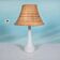 Lampe de table nordique en verre vintage Holmegaard