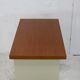 Minimalist desk, lacquered steel, formica top. France, circa 1970
