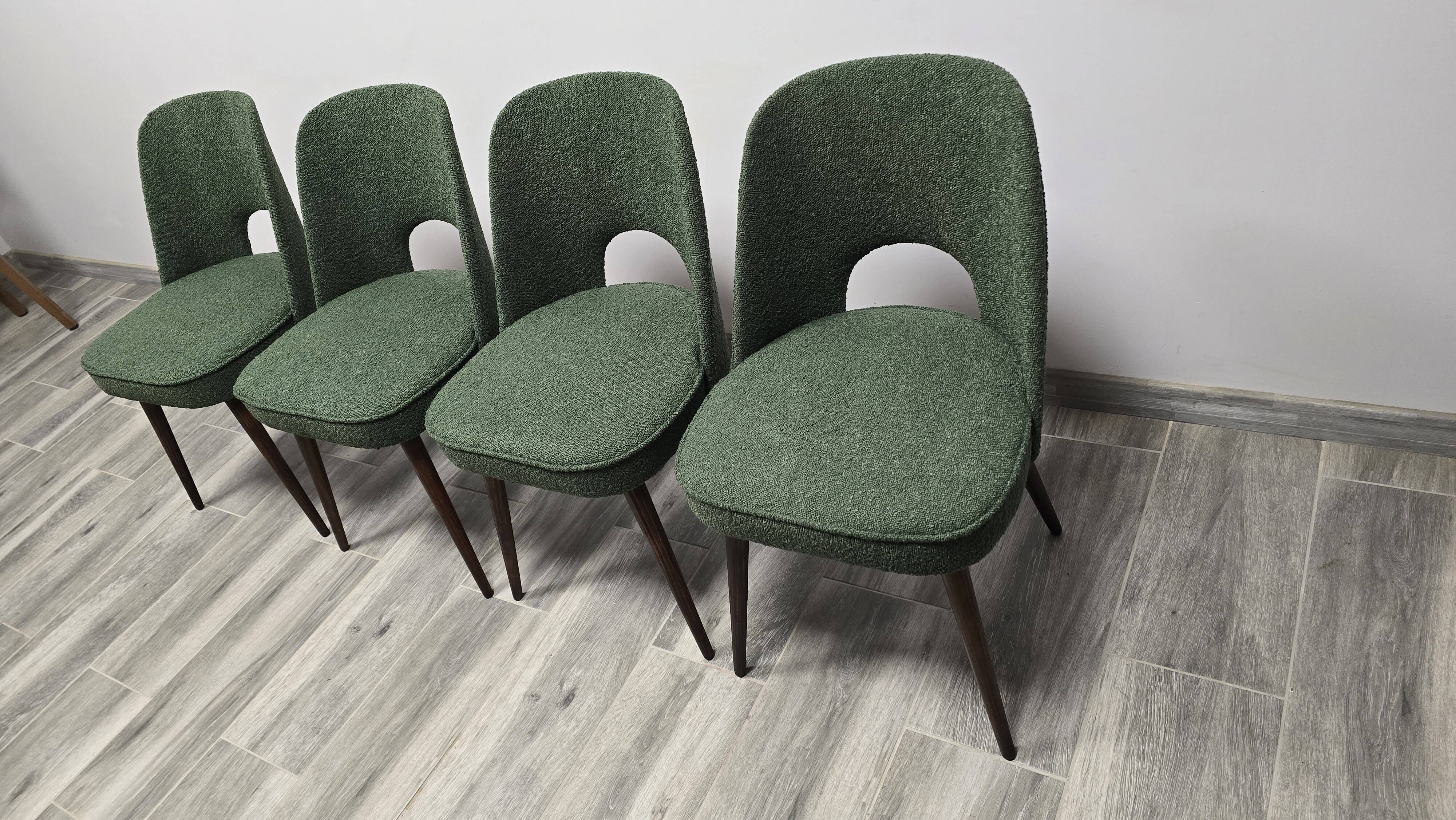 Dining Chairs by Oswald Haerdtl for Ton, 1950s, Set of 4