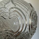Pressed glass globe from the 60s