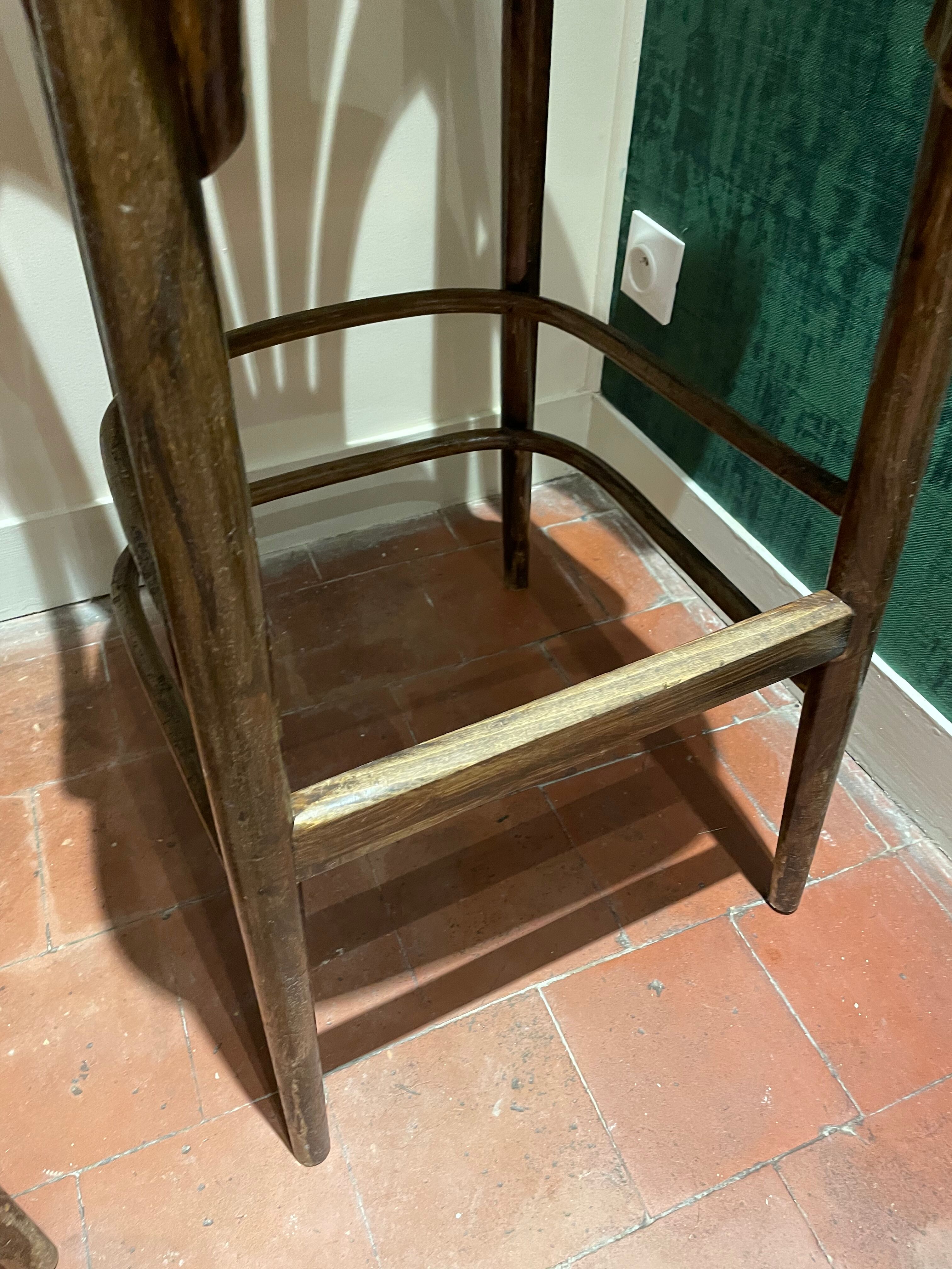 Pair of bistro bar chairs
