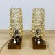 Paire de lampes chevets par Helena Tynell bubble pour Limburg