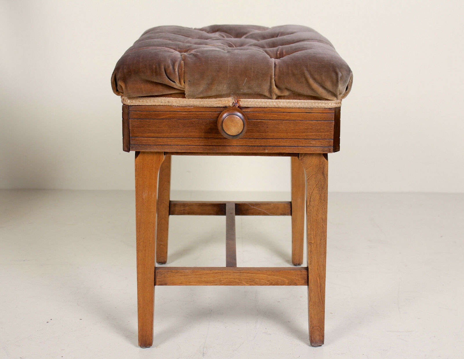 Antique piano stool
