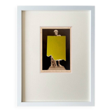 Mercurio - Collage on postcard