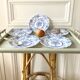 Dessert plates Honorine Arcopal 1980