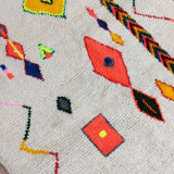 Handmade moroccan berber carpet 260 x 154 cm