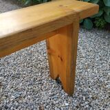 Wooden bench