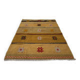 Vintage Turkish Kilim Cushion Cover , 115 X 82 Cm