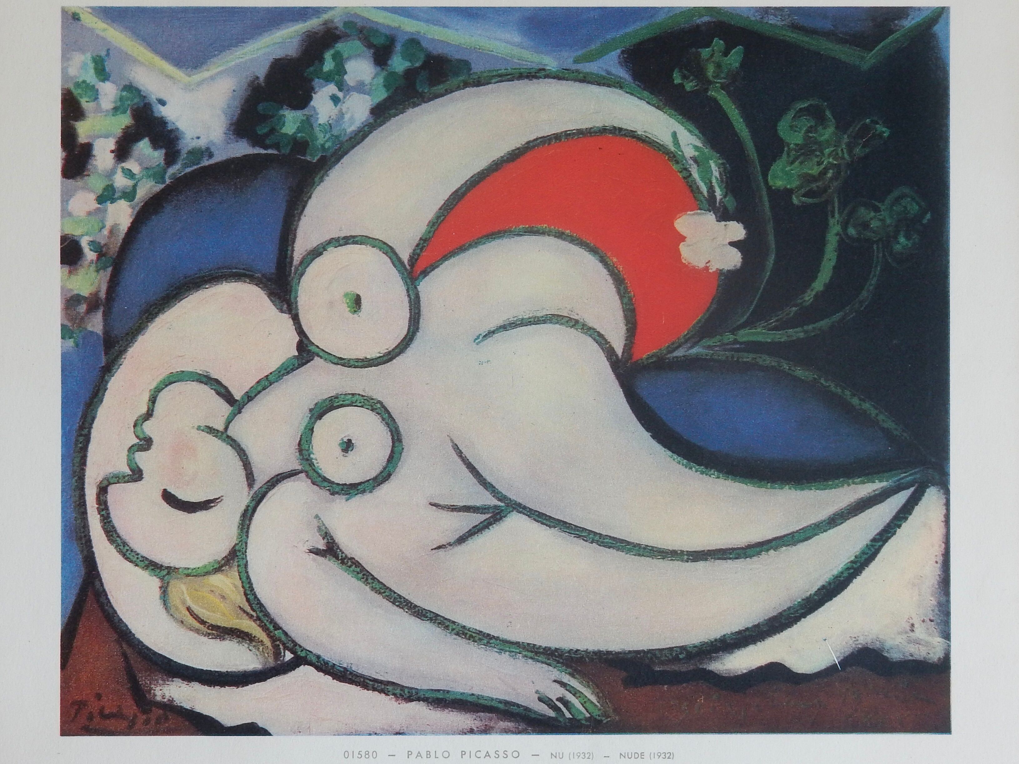 Picasso Nu 1932 reproduction Editions Braun & Cie - Paris