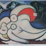 Picasso Nu 1932 reproduction éditions Braun & Cie Paris