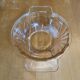 Series 9 Antique Bowls Moulded Glass Amber Iridescent Vintage #E077