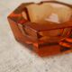 Vintage glass ashtray