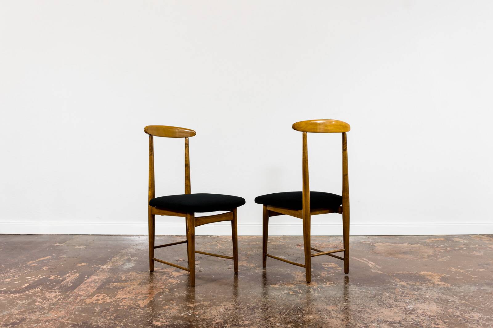 Mid Century Dining Chairs By Bernard Malendowicz, Poland, 1960s, Set Of 6