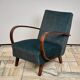 H 410 armchair designed by Jindrich Halabala, Czechoslovakia, 1940s