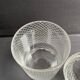 Cut crystal covered pot attributed to Saint Louis