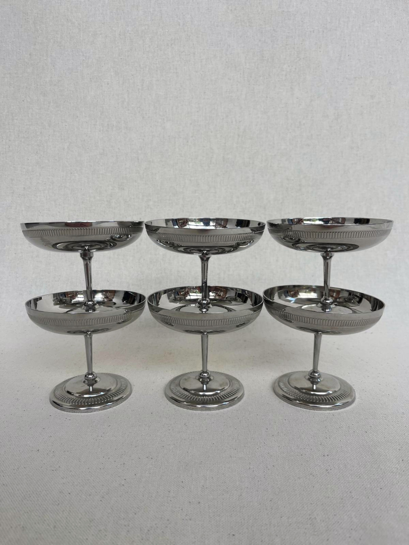 6 stainless steel cups Remy Letang