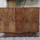 Art deco low sideboard 2 doors