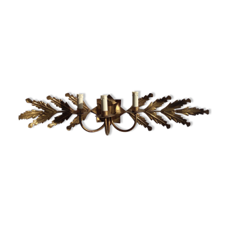 Wall light sheets gold metal