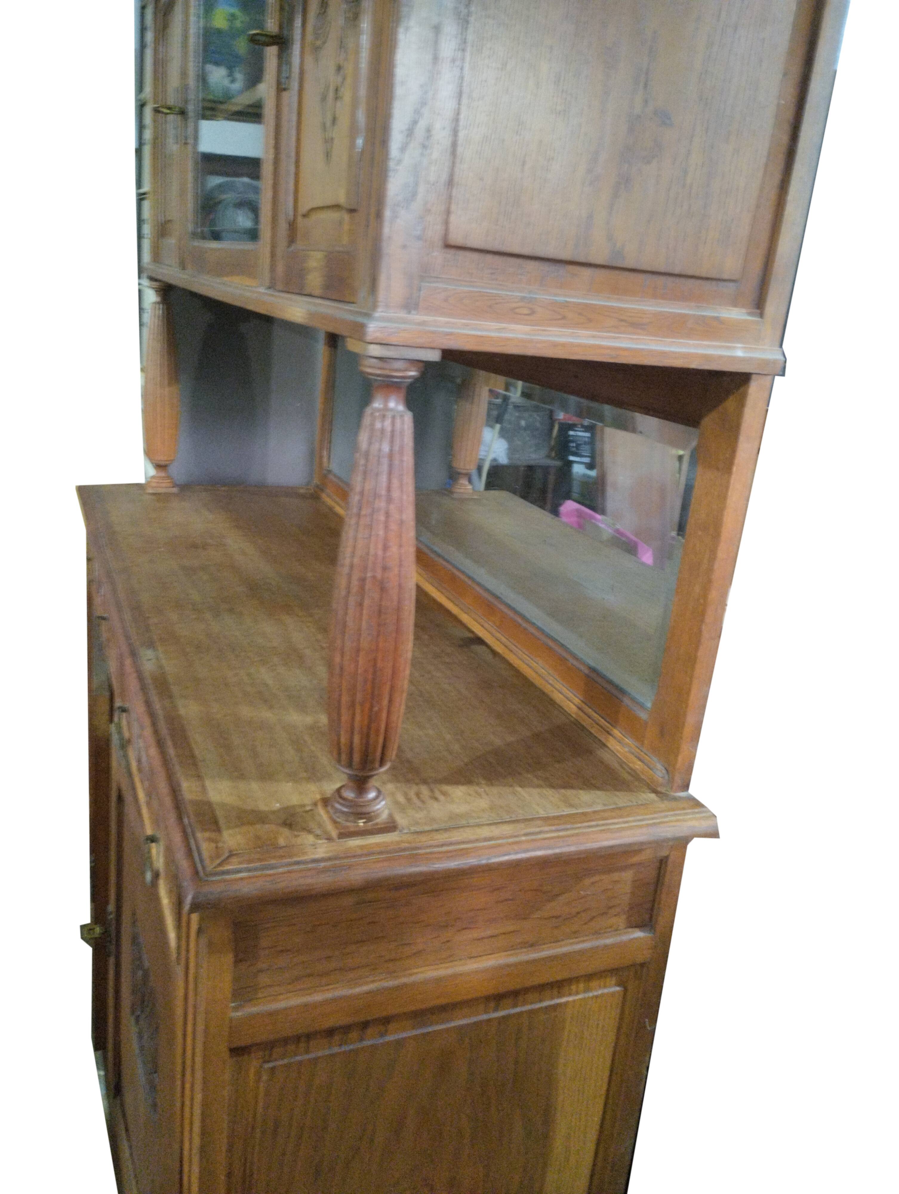 Two body sideboard - Art deco style