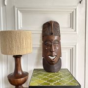 African wooden mask