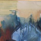 Huile sur toile suédoise originale – « Nature morte vibrante »