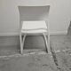 Vitra cafeteria chair - Stackable model, sled base