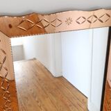 Mirror pop years 60/70, antique, art deco 70x100cm