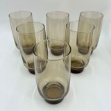 Arcopal smoked glass set
