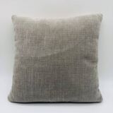 Square cushion, cover and insert. Grey, Champagne. Mila model.