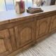Rustic sideboard XXL 4m solid oak 1950