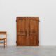 Pair of two Antique French Provincial hand carved doors, ca. 1880