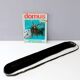 Long Black and Transparent Murano Glass Centerpiece by Aureliano Toso, Labe