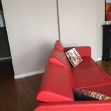 4-seater leather sofa from Artelano designed by Christophe Pillet