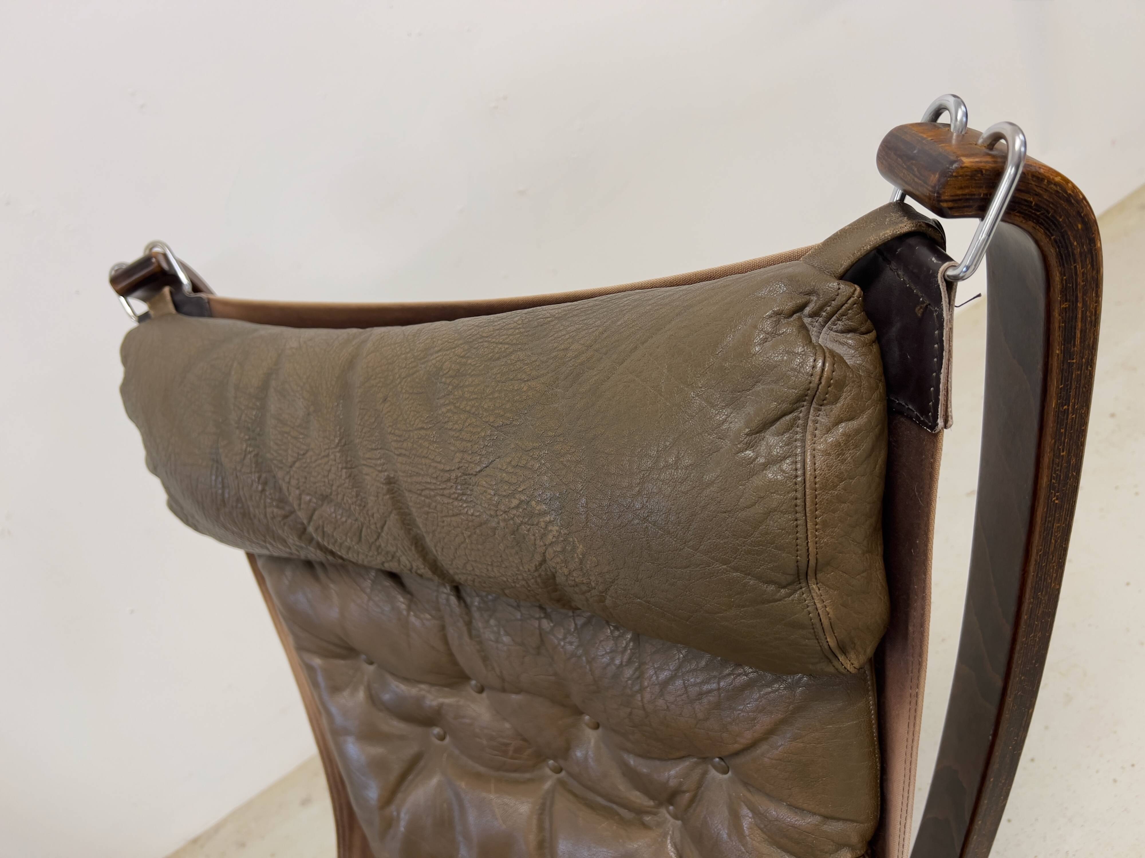 Falcon Chair By Vatne Møbler, Norway, 1970s.