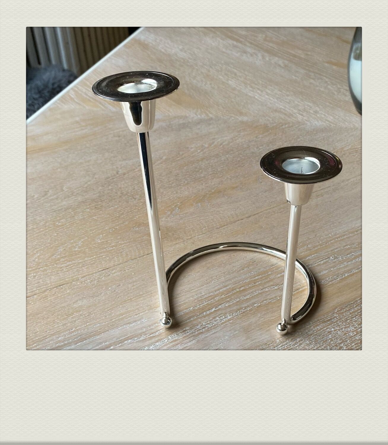 Bmf nagel silver metal chandelier