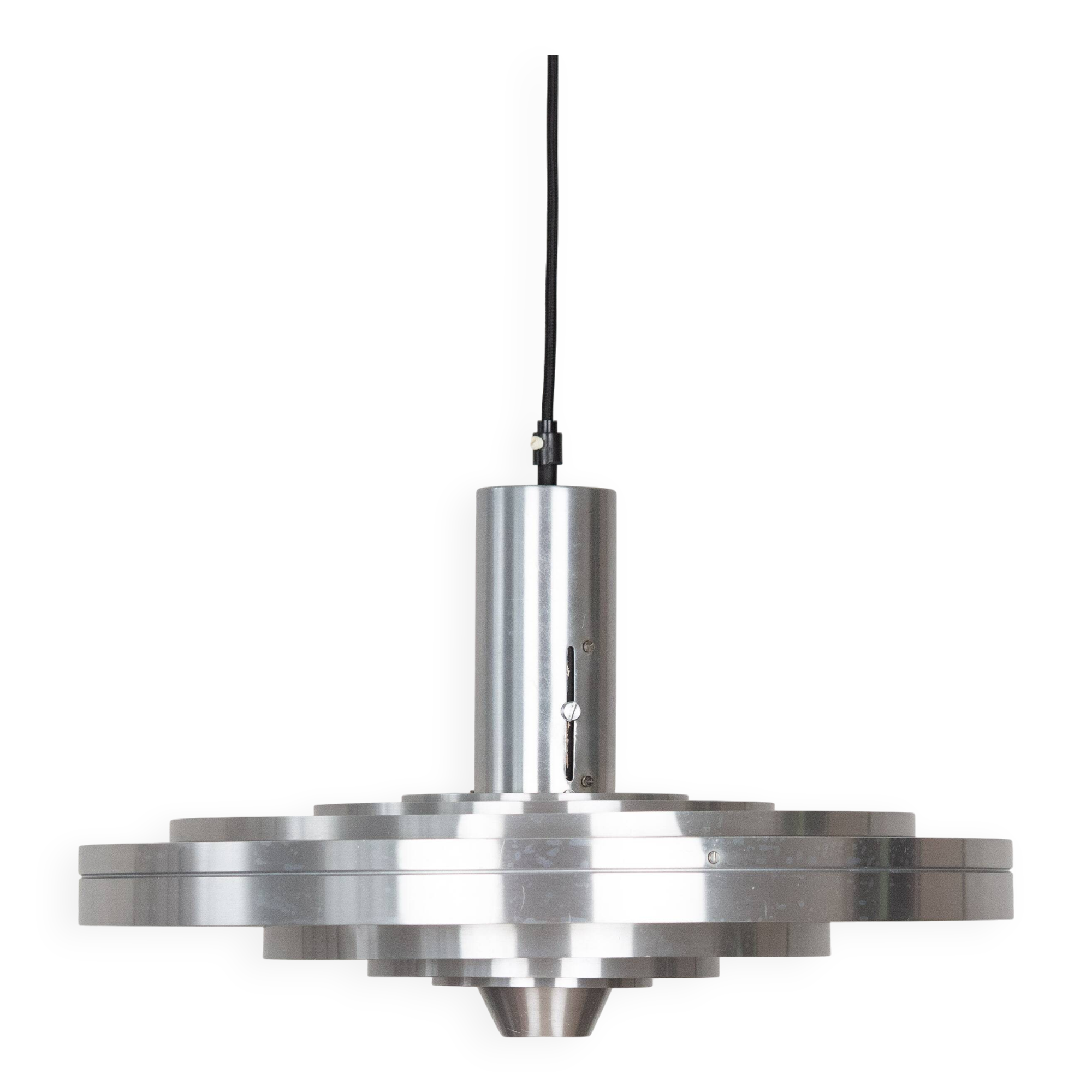 Danish vintage pendant lamp Fibonacci by Sophus Frandsen, Fog og Morup1963