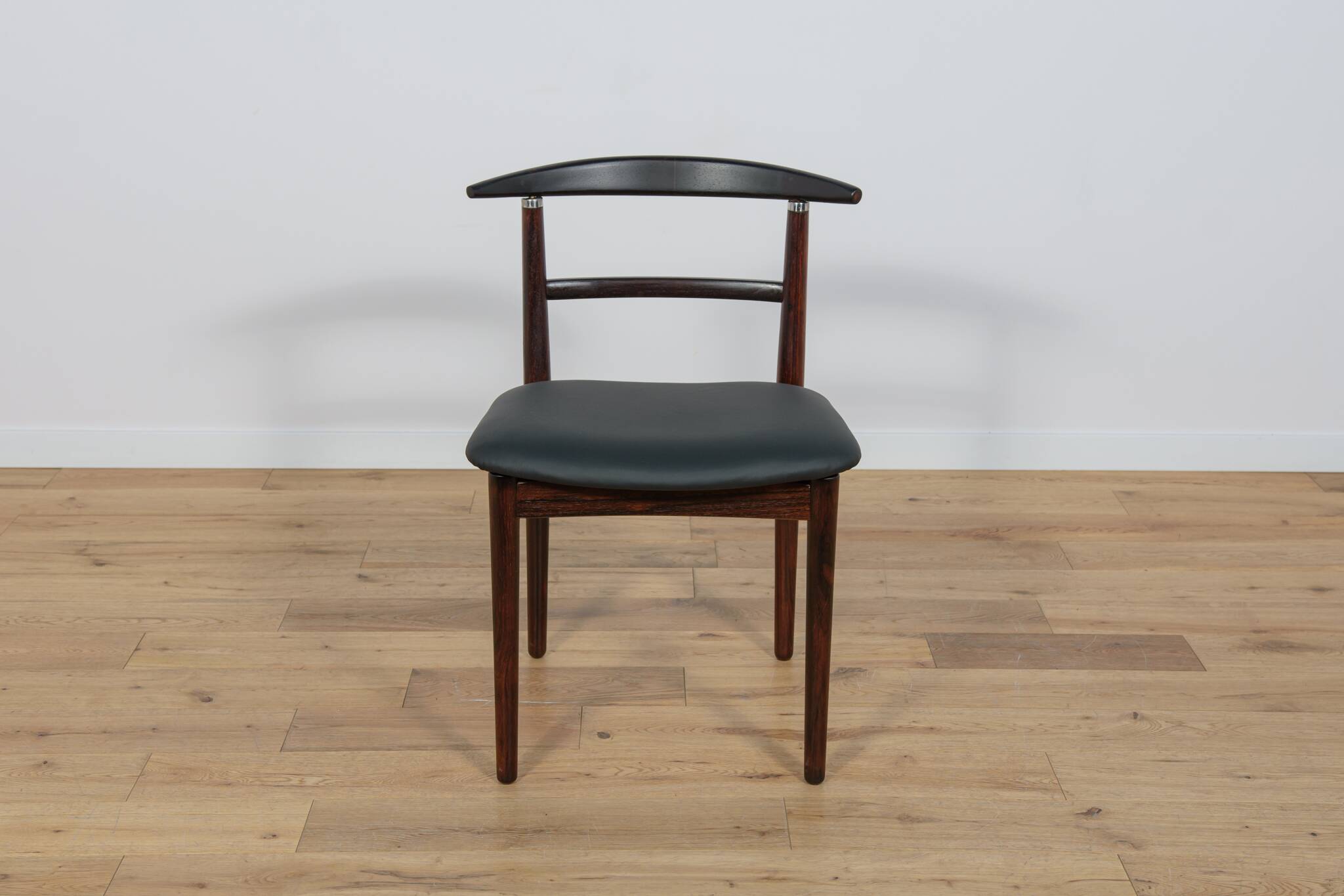 Rosewood Dining Chairs by Helge Sibast & Børge Rammerskov, Denmark, 1960s, Set of 4